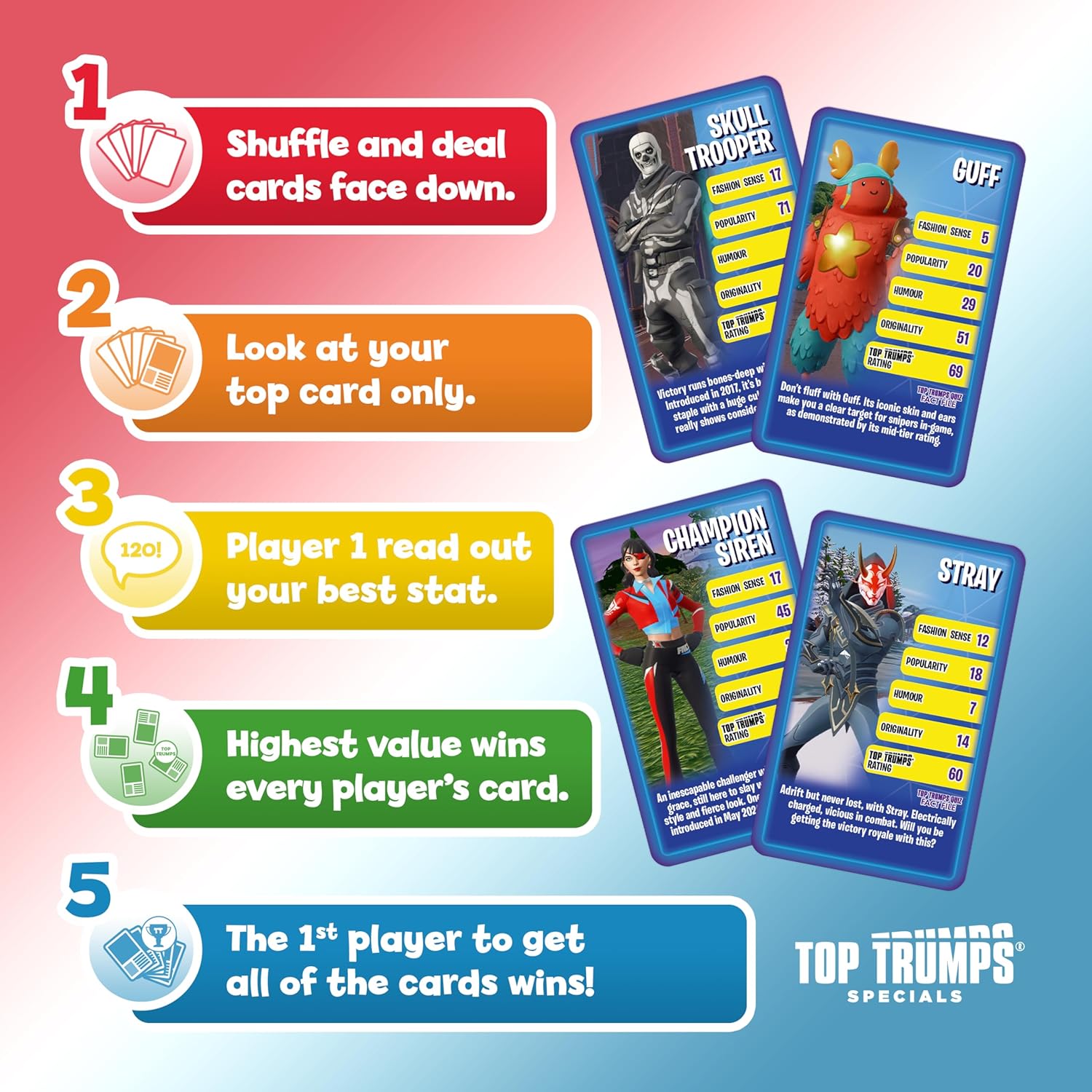 Top Trumps Independent and Unofficial Guide to Fortnite Volume 2 gamer gifts for ages 12 plus