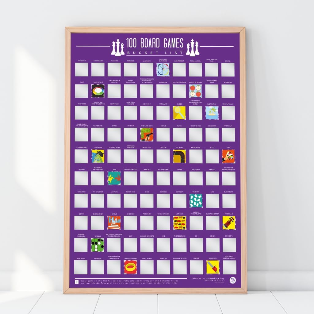 100 Board Games Bucket List