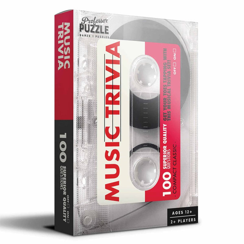 Professor PUZZLE MUSIC TRIVIA 100 QUESTIONS