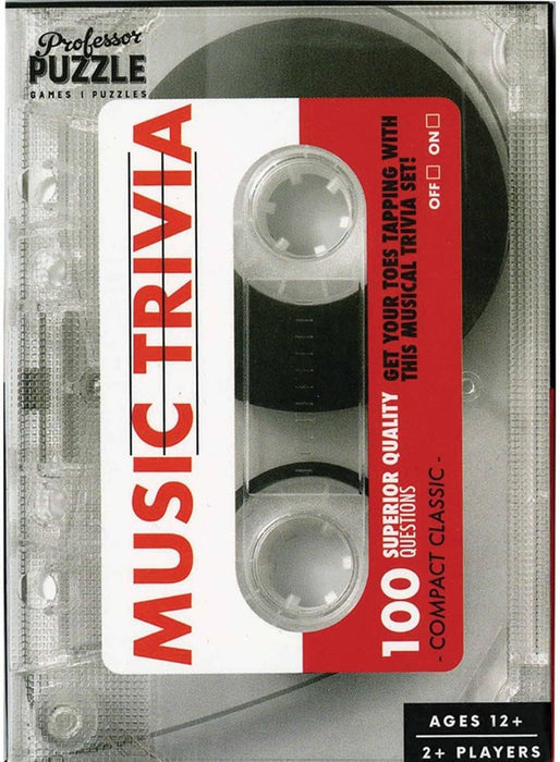 Professor PUZZLE MUSIC TRIVIA 100 QUESTIONS