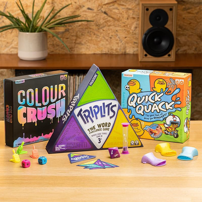 Quick Quack - A Funny Duck Themed Board Game for 2-6 Players - Involves Trivia, Karaoke, Acting, & Fun Challenges, Ideal for Game Night & Family Entertainment | Paladone