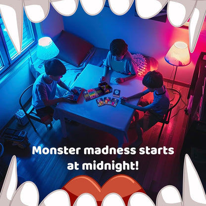 Thames & Kosmos Monster 12: Open & Play, Fun Card Game, Family Games for Game Night, Board Games for Adults and Kids, For 2 to 5 Players, Age 7+