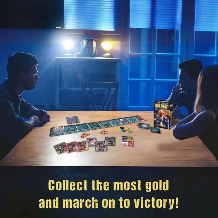 Thames & Kosmos My Gold Mine: Open & Play, Luck-Based Card Game, Family Games for Game Night, Board Games for Adults and Kids, For 2 to 6 Players, Age 7+