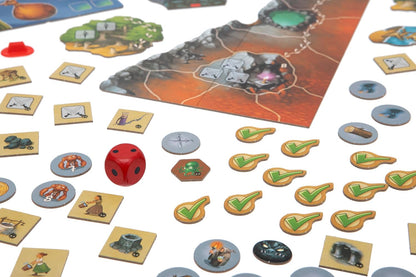 Thames & Kosmos Legends of Andor: The Family Fantasy Game - Danger in the Shadows Expansion, Strategy Game, Cooperative Board Games, Family Games for Game Night, For 2 to 4 Players, Age 7+