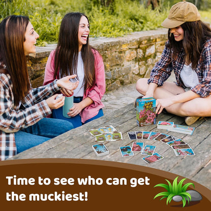 Thames & Kosmos Dirty Pig: Open & Play, Fun Card Game, Family Games for Game Night, Board Games for Adults and Kids, For 2 to 4 Players, Age 7+