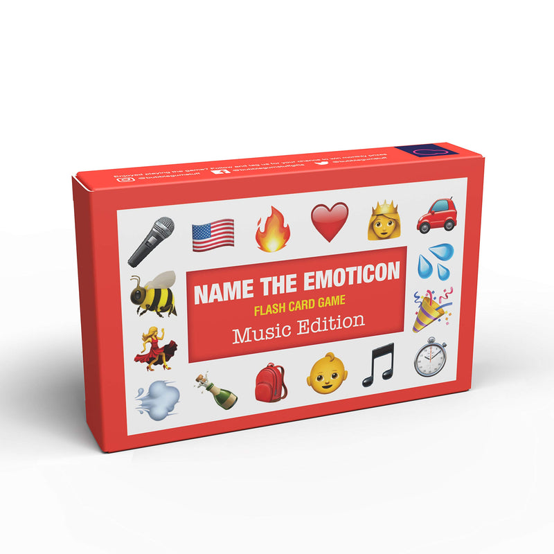 Bubblegum Stuff - Name The Emoticon, Musik-Edition, Spielkarten, Gesellschaftsspiele, Familienspiele, Trivia-Spiele, Spiele für Erwachsene, Partyspiele, Reisespiele, Partykartenspiele