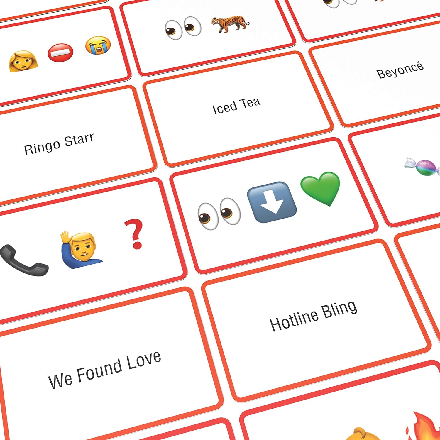 Bubblegum Stuff - Name The Emoticon, Musik-Edition, Spielkarten, Gesellschaftsspiele, Familienspiele, Trivia-Spiele, Spiele für Erwachsene, Partyspiele, Reisespiele, Partykartenspiele