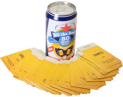 Bubblegum Stuff All the Beer, No Idea Game - Guess The Beers Fun Flash Card Game - Multiple Gameplay Trivia Game - Suitable For Adults and Teenagers