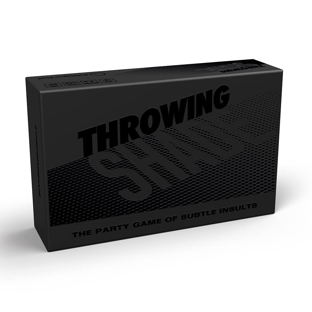 Bubblegum Stuff Throwing Shade Card Game - Who's Most Likely To? Party Game - Hilarious Game for Adults - 182 Poker-Size Cards - Perfect for Parties, Game Nights - Great Gifts!