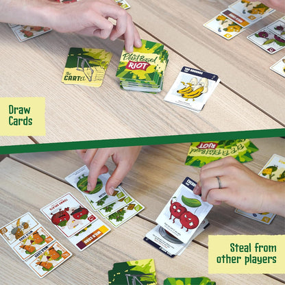 Bubblegum Stuff - Plant Based Riot - Fun Family Card Game - 98 Poker-Size Cards - Suitable For Players Of All Ages Great For Games Nights and Family Gatherings