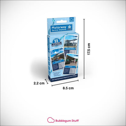 Bubblegum Stuff - Autobahnstationen - Spielkarten, Familienstrumpffüller Spiel - Spiele für Erwachsene - Partyspiele, Reisespiele