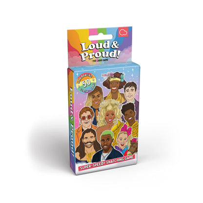 Bubblegum Stuff Loud & Proud The Game – LGBTQ+ Speedy Spoons Card Game – Collect A Set And Snatch A Flag – Fast And Fun Game For The Whole Family