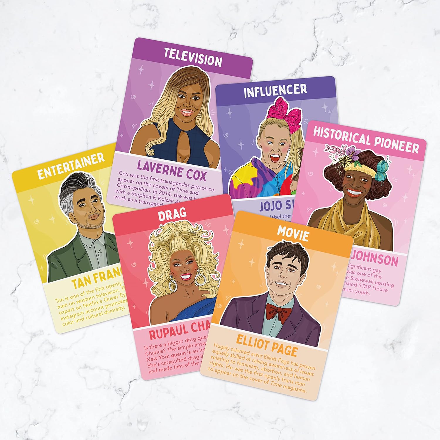 Bubblegum Stuff Loud & Proud The Game – LGBTQ+ Speedy Spoons Card Game – Collect A Set And Snatch A Flag – Fast And Fun Game For The Whole Family