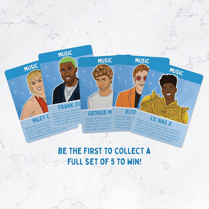 Bubblegum Stuff Loud & Proud The Game – LGBTQ+ Speedy Spoons Card Game – Collect A Set And Snatch A Flag – Fast And Fun Game For The Whole Family