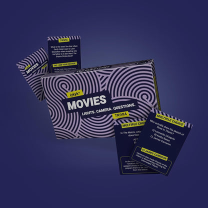 Bubblegum Stuff iykyk Movies - Ultimate Movie Quiz Game - 150 Cards - Classic to Blockbuster Films - Perfect for Game Nights - Fun for the Whole Family - Great Gift!…