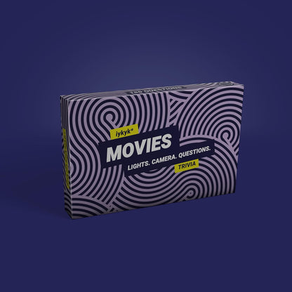 Bubblegum Stuff iykyk Movies - Ultimate Movie Quiz Game - 150 Cards - Classic to Blockbuster Films - Perfect for Game Nights - Fun for the Whole Family - Great Gift!…