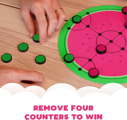 Bubblegum Stuff - Watermelon Chess Set - Chess Board, Chess Pieces, Board Games, Chess Game, Party Games, Family Games, Chess Table - Compact Chess Set