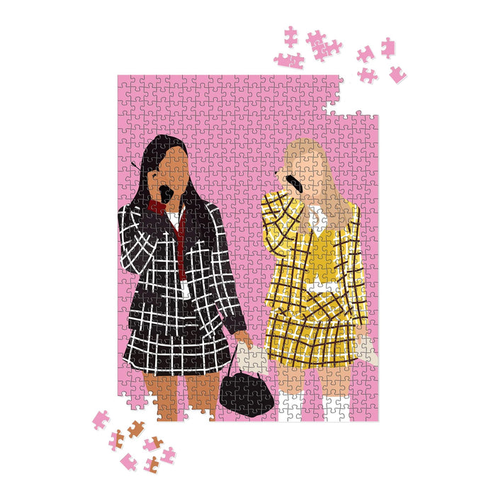 Bored Sheep Shop Clueless Cher & Dionne Ugh, As If! 500 Piece Jigsaw Puzzle