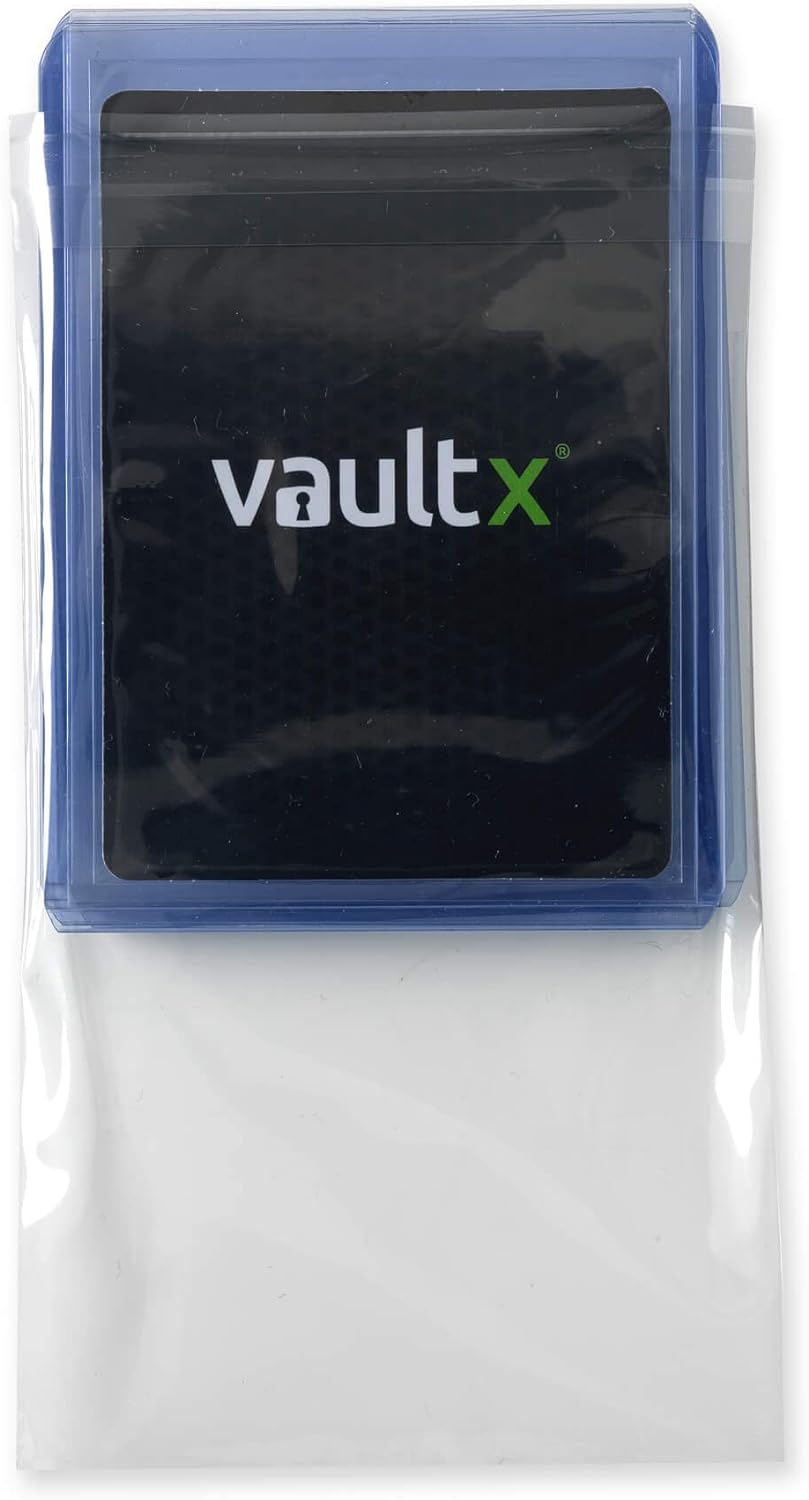 Vault X Card Holder Sleeves - Team Bags for Rigid Toploaders and Semi Rigid Card Holders (100pcs)