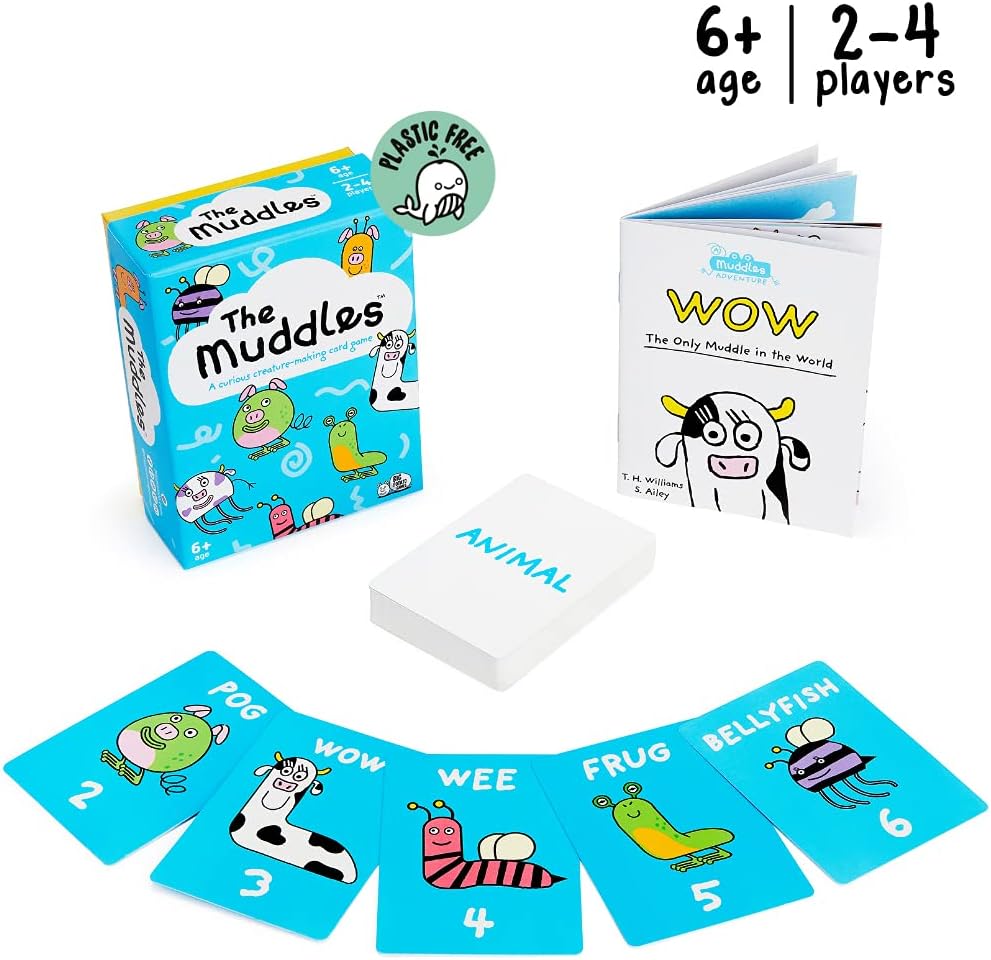 The Muddles: Creative Kids Board Game | Make Curious Creatures | Board Games for Families