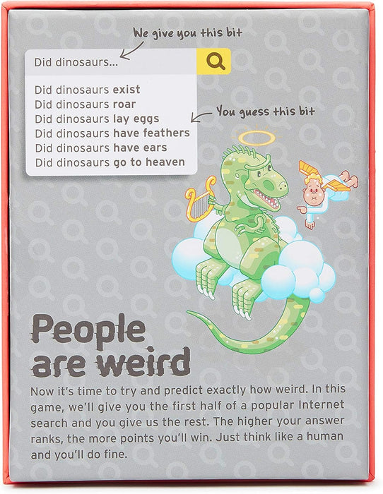 Big Potato Mini Weird Things Humans Search For: A Travel Game about the Strange Side of Google Weird Things Humans Search For Mini Standalone Expansion Pack