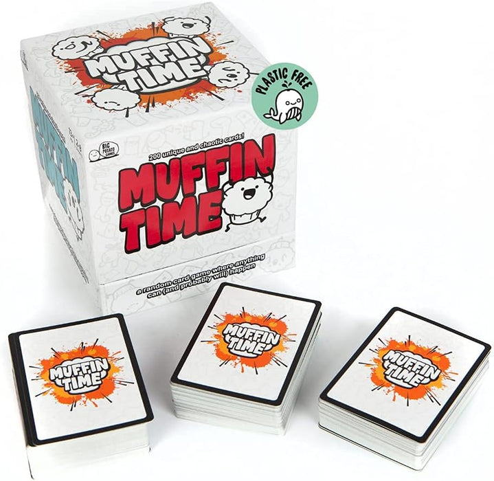 Big Potato Muffin Time: A Very Random Card Game | Includes Expansion Packs