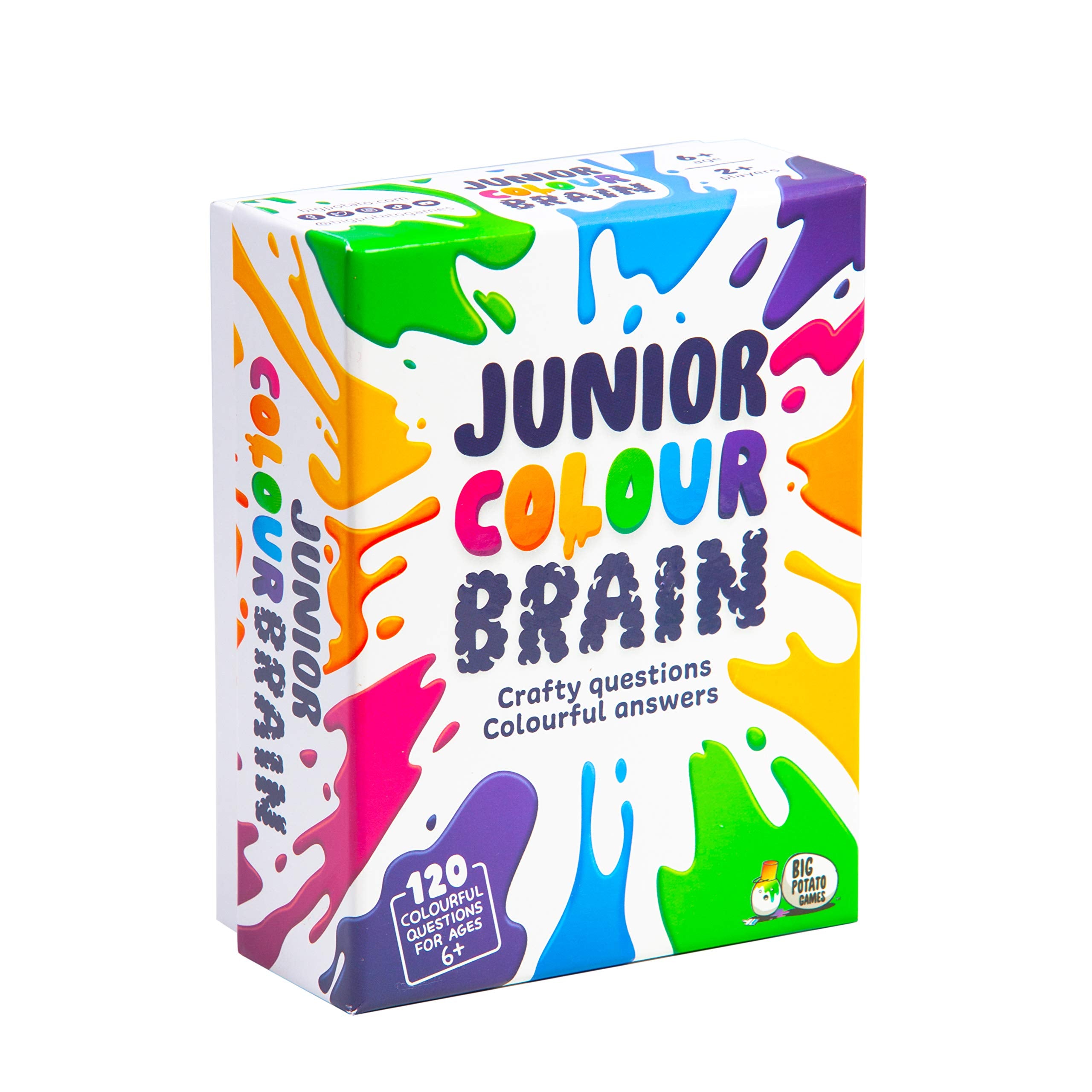 Big Potato Junior Colourbrain: Ultimate Board Game for Families Fun for Kids and Adults Multicoloured