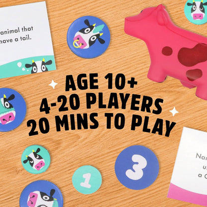 Herd Mentality Board Game: The Udderly Addictive Family Game for Adults and Kids | Best Board Game For 4-20 Players