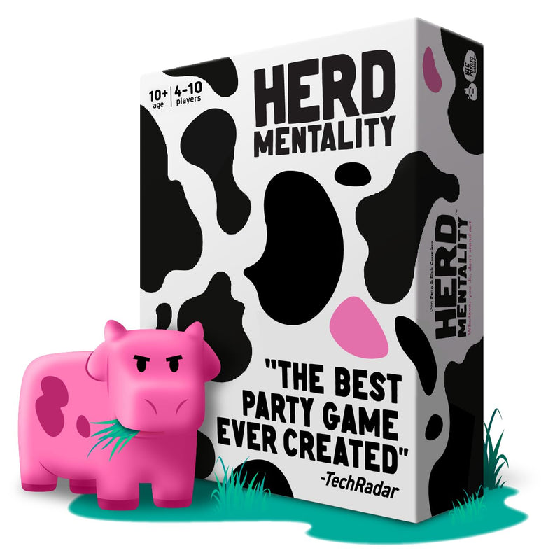 Herd Mentality Board Game: The Udderly Addictive Family Game for Adults and Kids | Best Board Game For 4-20 Players
