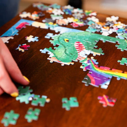 Big Potato Jigsaw Puzzle for Adults (1000 Pieces) Filled with 101 Riddles to Solve (Music Theme