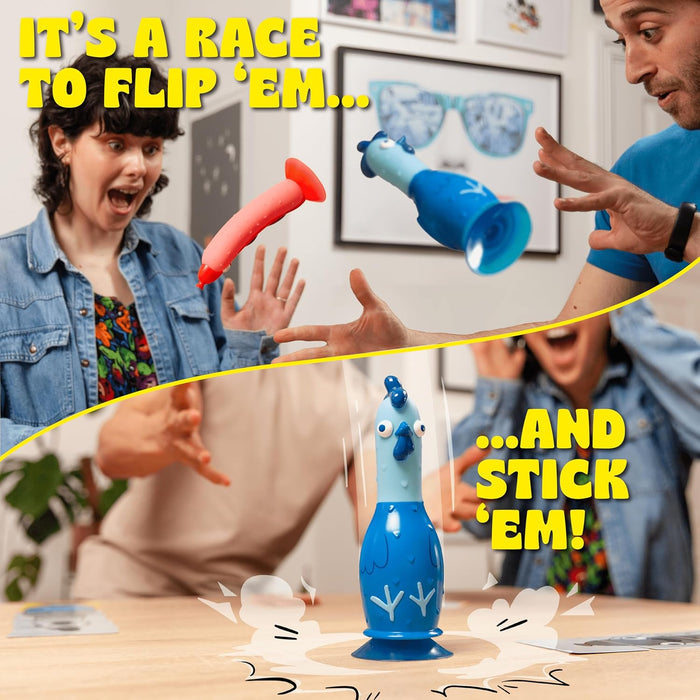 Big Potato Chicken vs Hotdog: The Ultimate Challenge Party Game for Kids, Teens, Adults and Flipping-Fun Families…