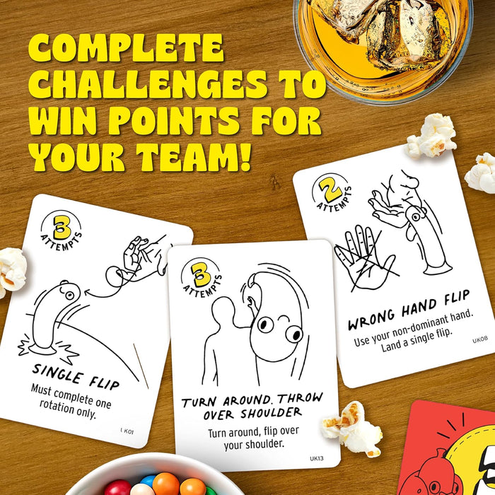Big Potato Chicken vs Hotdog: The Ultimate Challenge Party Game for Kids, Teens, Adults and Flipping-Fun Families…