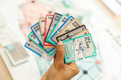 USPS Great American Mail Race: Juego de Mesa Familiar (Versión en Inglés