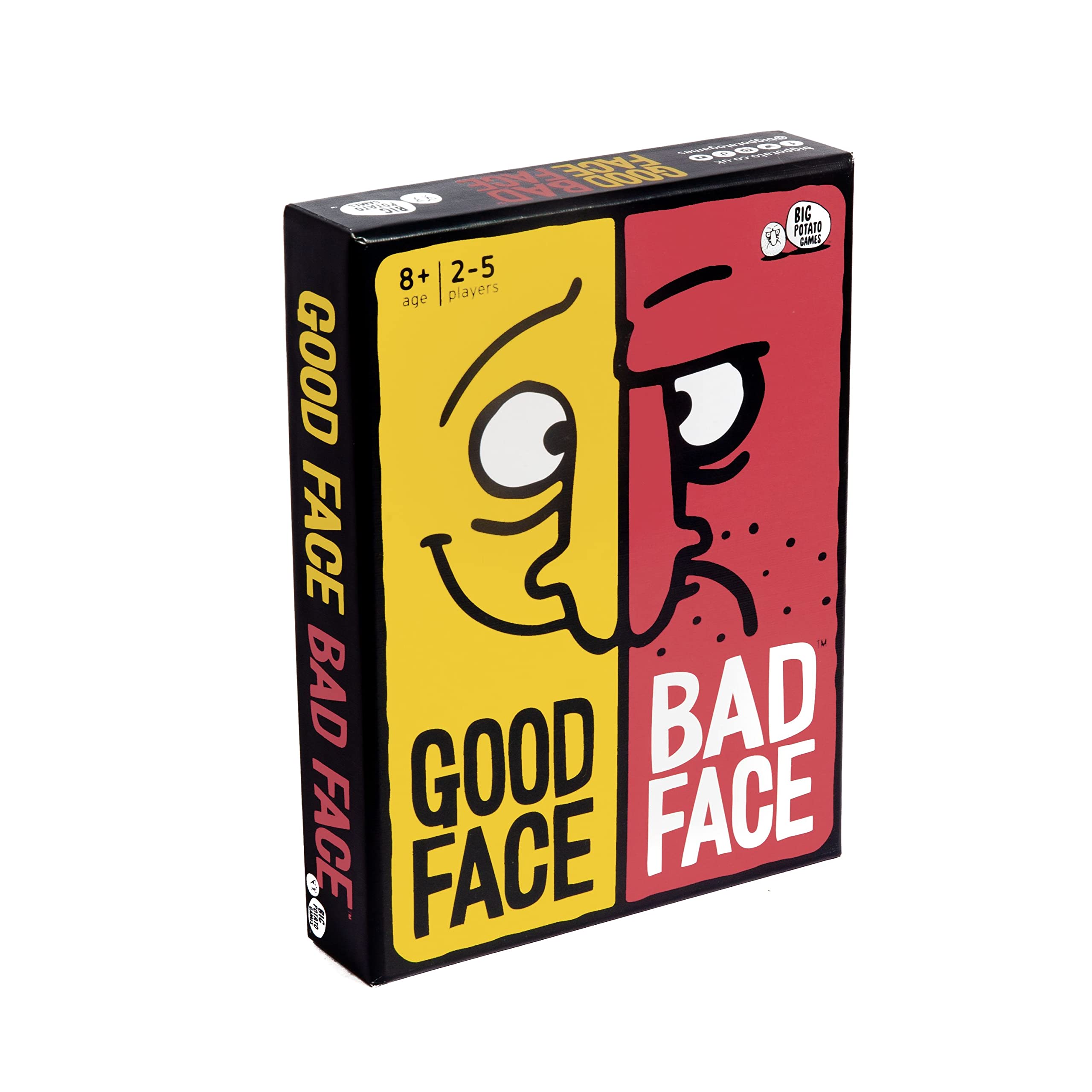 Good Face Bad Face: Hilarious Party Travel Game For Family and Adults