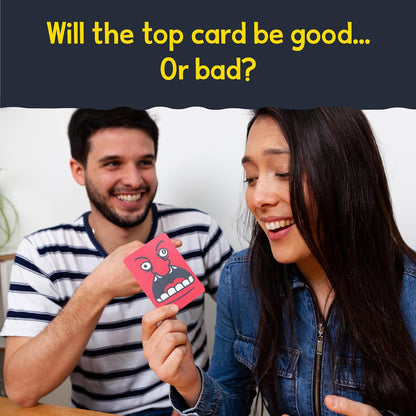 Good Face Bad Face: Hilarious Party Travel Game For Family and Adults