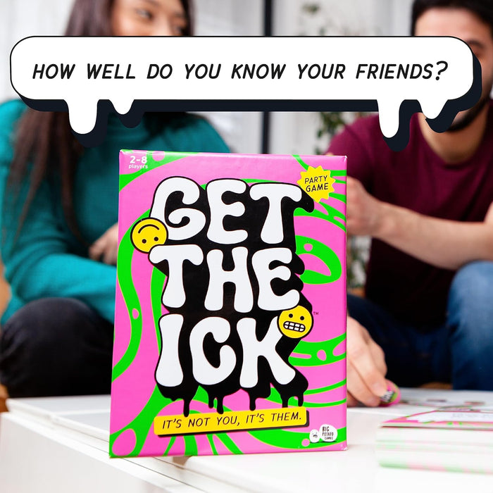 Big Potato Get the Ick: A Cringe-Inducing Party Game for Adults, for Adults and Teenagers