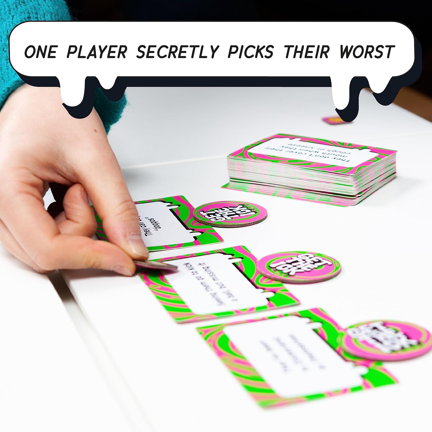 Big Potato Get the Ick: A Cringe-Inducing Party Game for Adults, for Adults and Teenagers