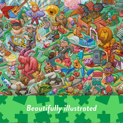 Video Game Valley: Jigsaw Puzzle with 101 Hidden Video Game Titles to Discover, for Video Game Players and Lovers Video Game Theme