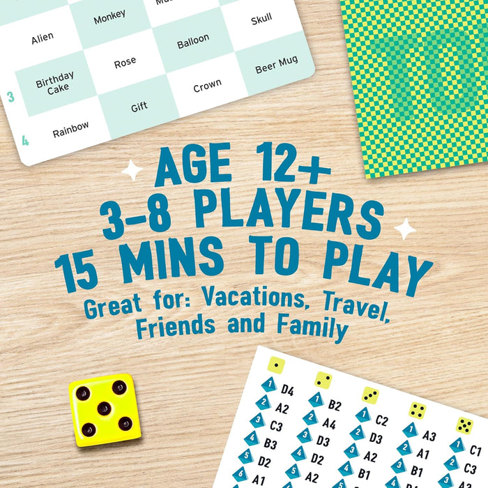 Big Potato Chameleon Travel: The Award-Winning Spot-the-Imposter Game in a Travel Friendly Tin with 20 new topics