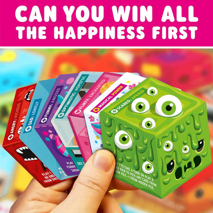 Block Happy - Award Winning Family Board Game, Play With Your Emotions, Kids, Children, Adults, Best Family Games, 6+ Years