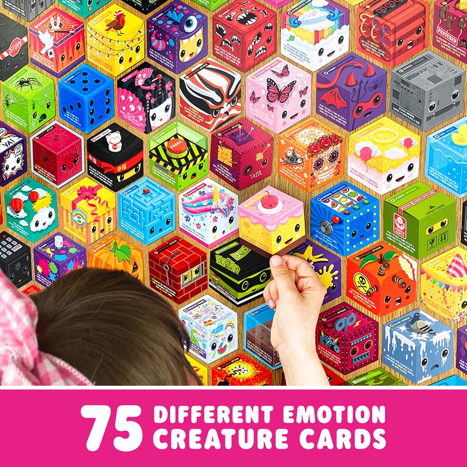 Block Happy - Award Winning Family Board Game, Play With Your Emotions, Kids, Children, Adults, Best Family Games, 6+ Years