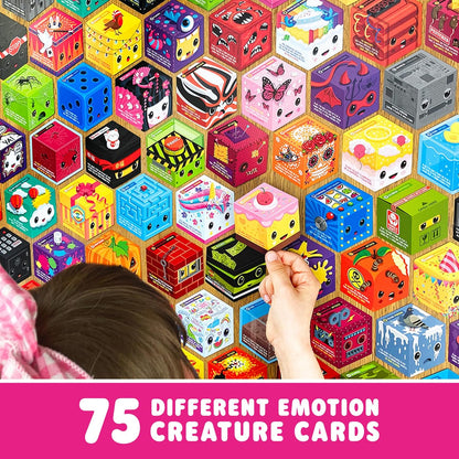 Block Happy - Award Winning Family Board Game, Play With Your Emotions, Kids, Children, Adults, Best Family Games, 6+ Years