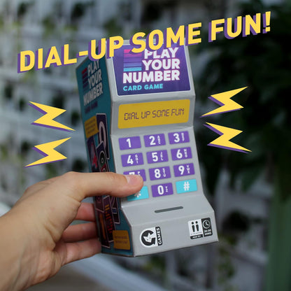 Ginger Fox Play Your Number Family Trivia Card Game Games | A Fun Trivia Game With A Unique Twist | 2+ Players | Ages 12+ Years | 20-30 Minutes Gameplay