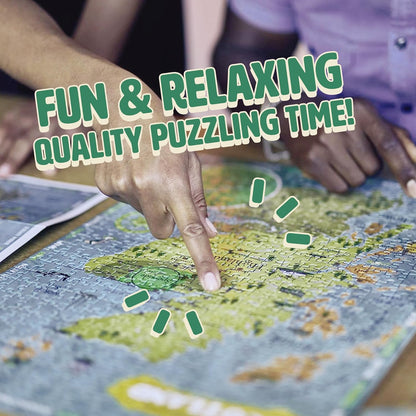 Ginger Fox 0112.3316.72.WSK.OSZ Puzzle Cru Whisky Jigsaw, Multi-Coloured, One Size