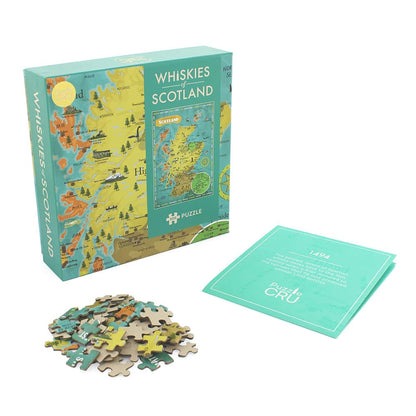 Ginger Fox 0112.3316.72.WSK.OSZ Puzzle Cru Whisky Jigsaw, Multi-Coloured, One Size
