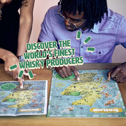 Ginger Fox 0112.3316.72.WSK.OSZ Puzzle Cru Whisky Jigsaw, Multi-Coloured, One Size