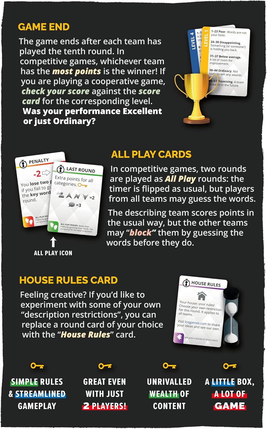 LOQ | Describe and Guess Against the Clock! | Award-Winning Word Game for 2–20 players | Family Fun | Board Game for Adults, Teenagers, Couples & Groups