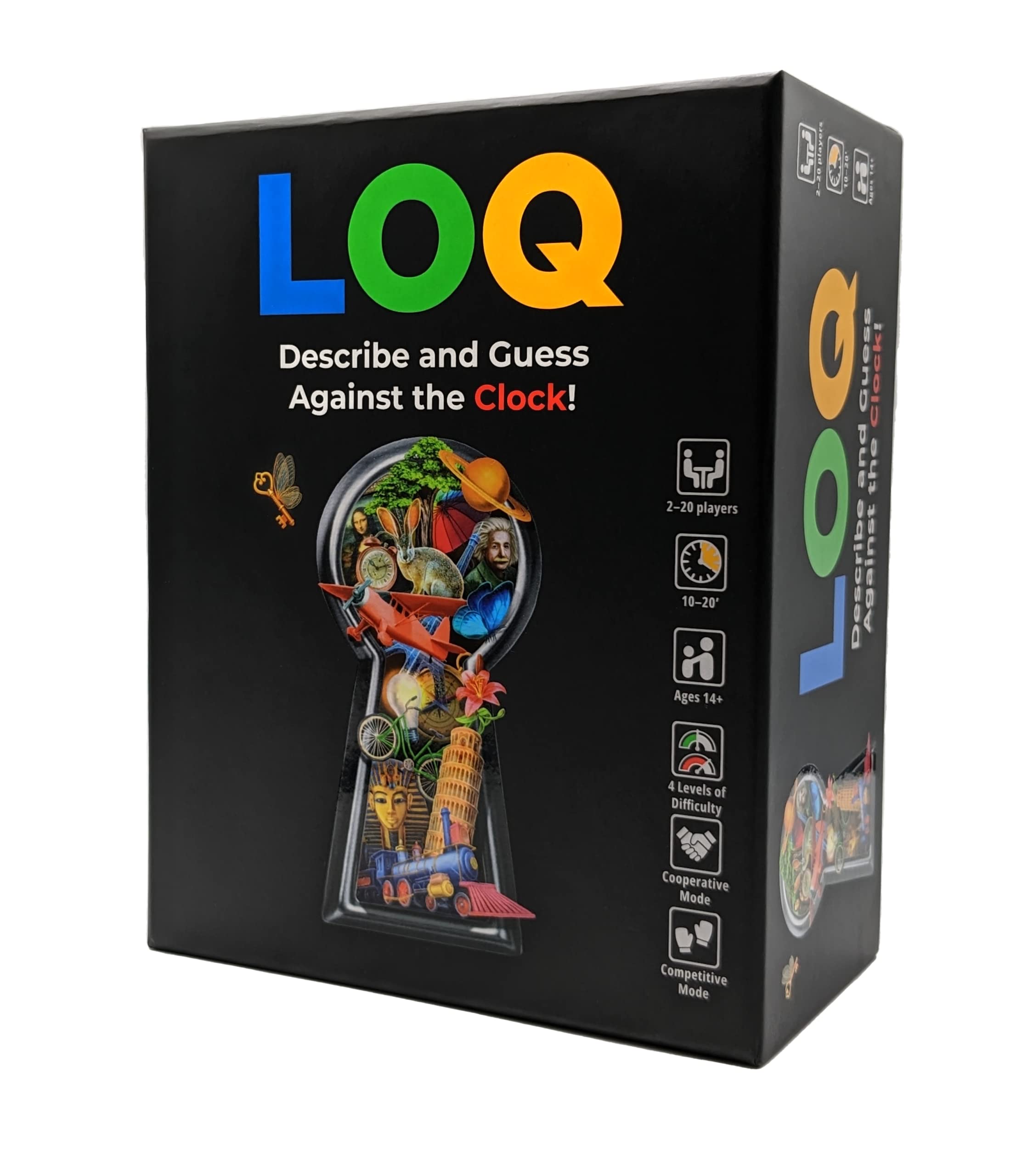 LOQ | Describe and Guess Against the Clock! | Award-Winning Word Game for 2–20 players | Family Fun | Board Game for Adults, Teenagers, Couples & Groups