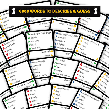 LOQ | Describe and Guess Against the Clock! | Award-Winning Word Game for 2–20 players | Family Fun | Board Game for Adults, Teenagers, Couples & Groups