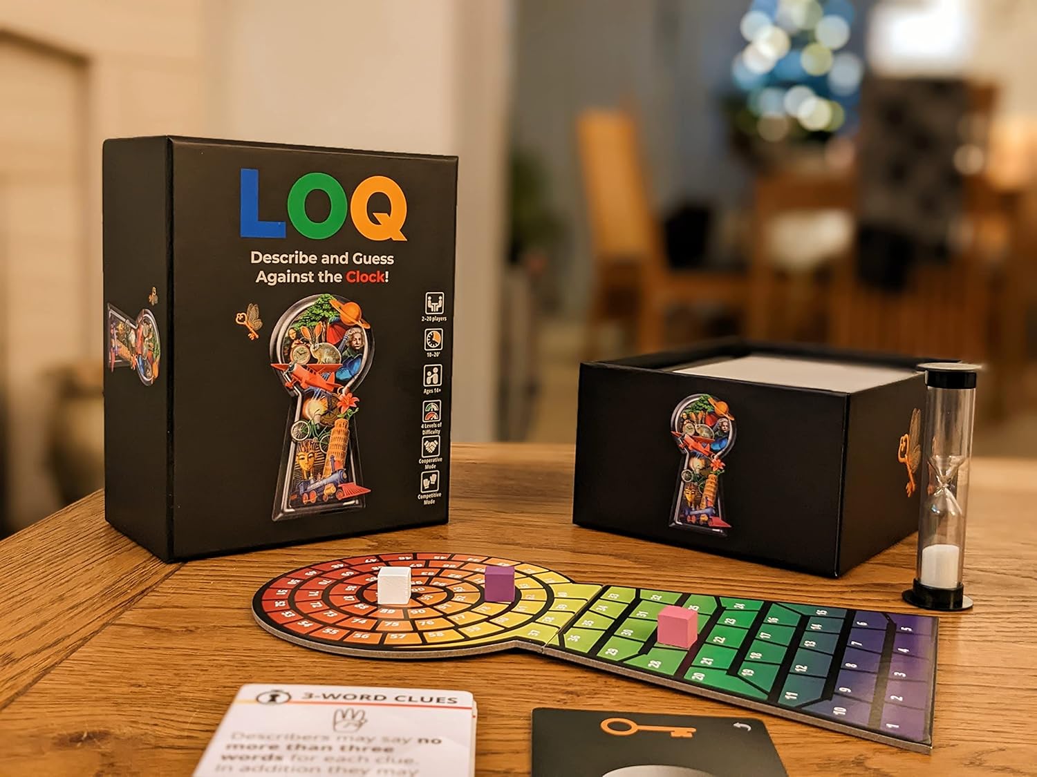 LOQ | Describe and Guess Against the Clock! | Award-Winning Word Game for 2–20 players | Family Fun | Board Game for Adults, Teenagers, Couples & Groups